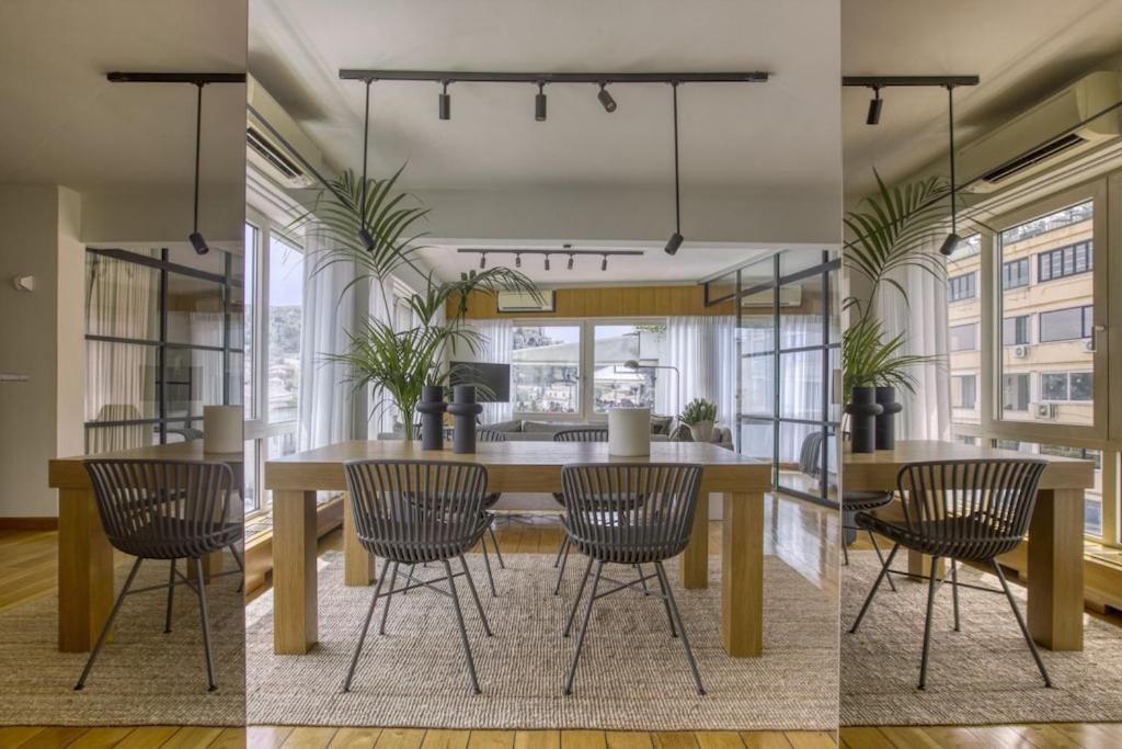 Ferienwohnung Sunny Luxury Loft,Stunning Acropolis View, Jacuzzi Athen Exterior foto