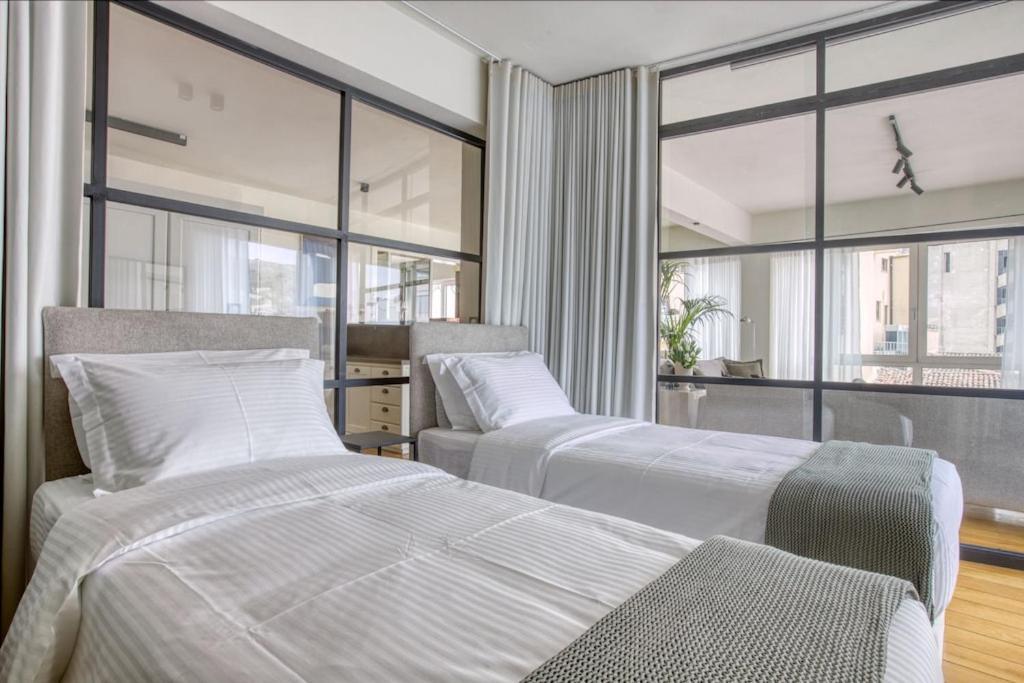 Ferienwohnung Sunny Luxury Loft,Stunning Acropolis View, Jacuzzi Athen Exterior foto